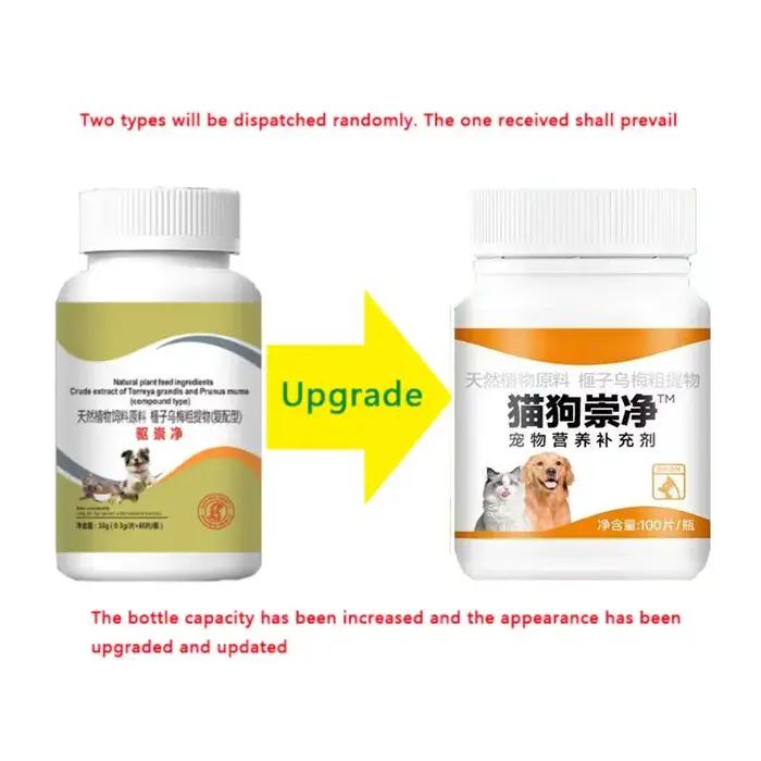 Solution de déparasitage rapide pour chiens et autres animaux de compagnie élimination de tiques puces vers ronds nematodes traitement facile à administrer occasions spéciales
