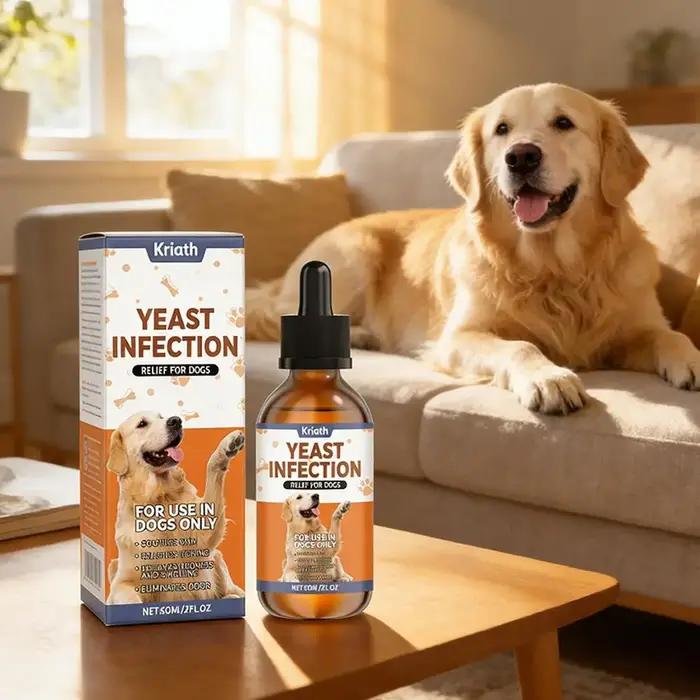 Gouttes à base de canneberge et échinacée pour soutenir l'immunité et calmer les démangeaisons chez le chien pour sa santé saisonnière