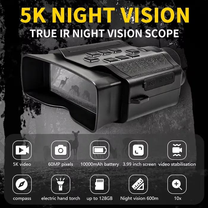 Caméra de chasse 5K 60MP