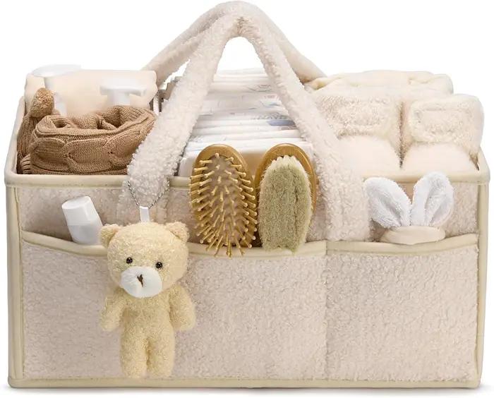 Organisateur de caddie à couches pour bébé