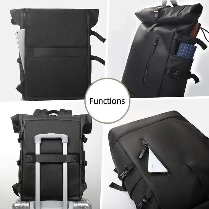 Heroic Knight sac à dos pour hommes sac à dos étanche à roulettes femmes voyage extensible USB charg