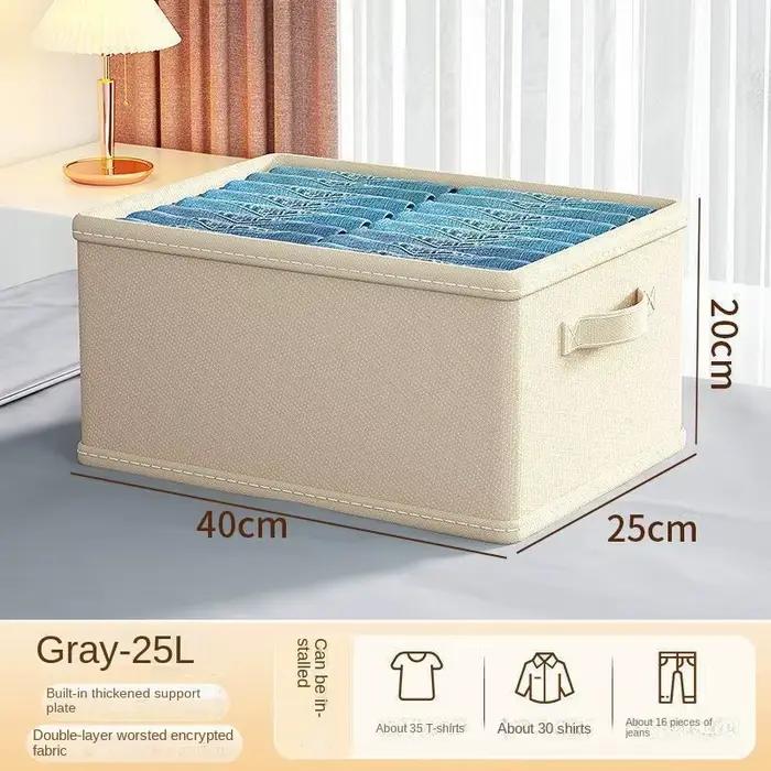 Boîte de rangement pliable pour vêtements