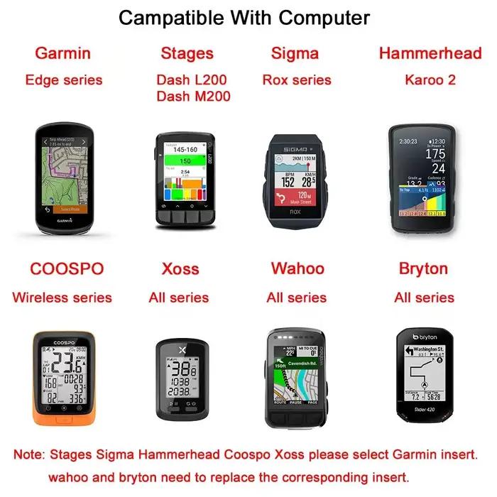 Support de vélo avant pour Garmin, Wahoo, Bryton, Magene, Gopro, ChlorMount, S-works, Specialized, T