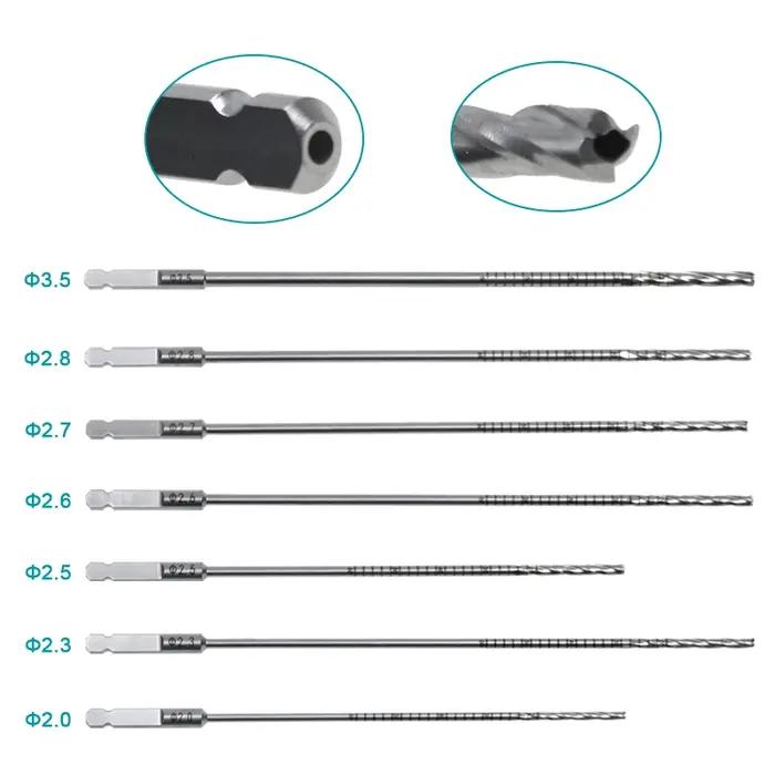 Forets de chirurgie orthopédique AO à ajustement rapide, instruments chirurgicaux pour animaux de co