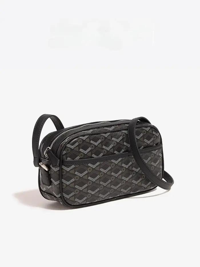 Luxury Designer Bags with Classic Letter Printing Vintage and Portable Dog Tooth Crossbody Waist Han