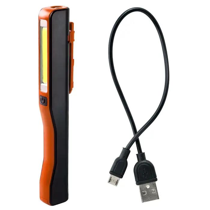 Puissante lampe de travail LED COB pour voiture, Garage, mécanicien, stylo magnétique Rechargeable p