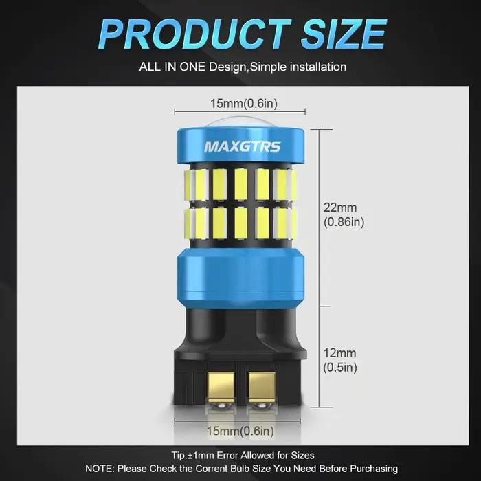 2 ampoules LED Canbus PWY24W PW24W 4014, pour Audi A3 A4 A5 Q3 VW MK7 Golf CC Ford Fusion, clignotan