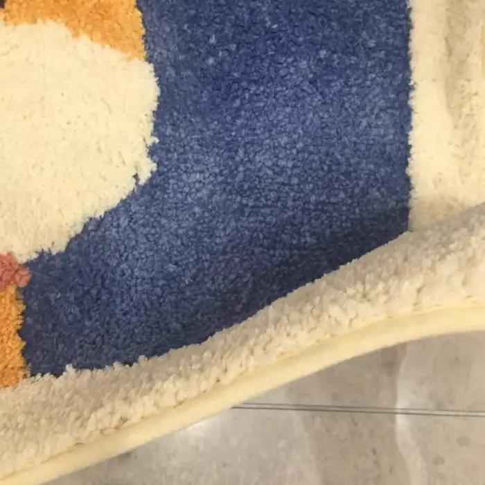 Tapis de sol 5D Akita Inu en imitation cachemire motif animal mignon et apaisant pour enfant salon chambre de bébé et intérieur occasions spéciales
