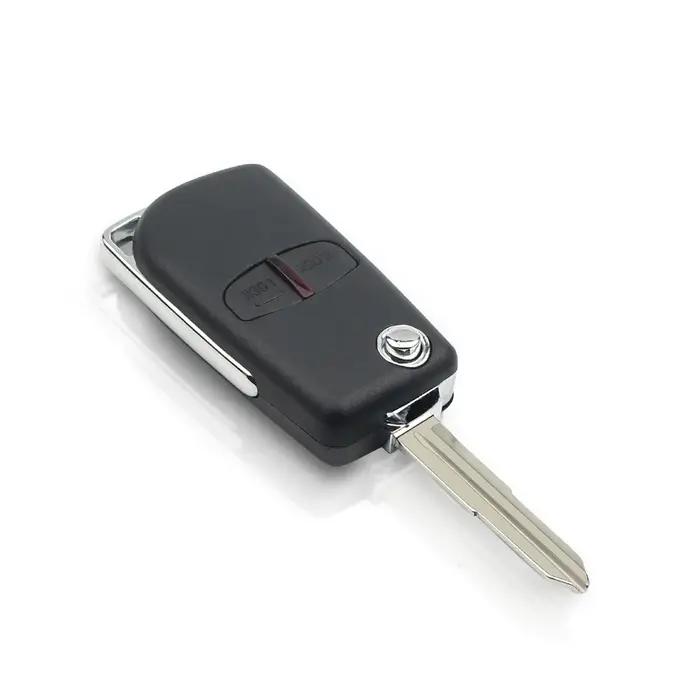 KEYYOU – coque de clé télécommande pour voiture, pour Mitsubishi Lancer Grandis évolution Outlander,