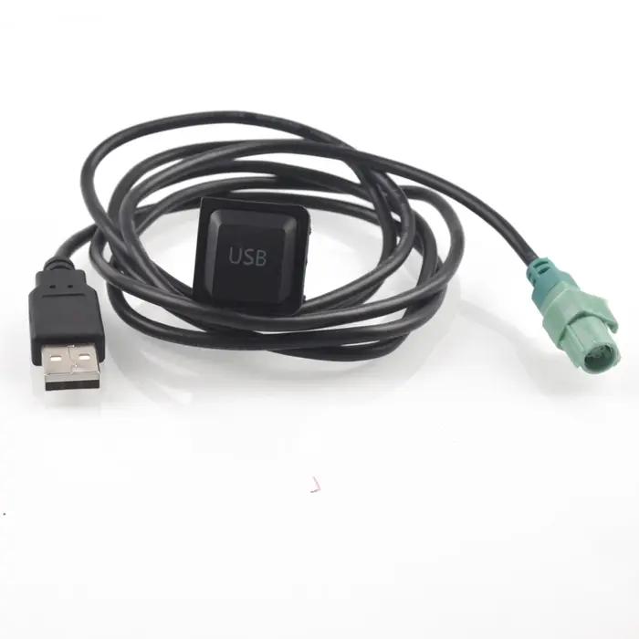 Adaptateur audio USB pour voiture, commutateur de câble pour VW Golf MK5 MK6 VI 5 6 Jetta CC Tiguan