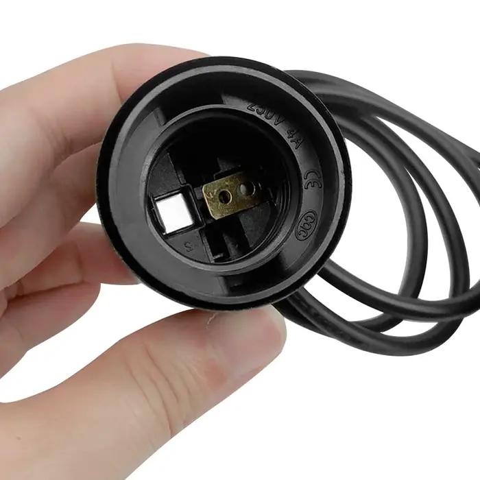 Base Led suspendue moderne et simple, support de lampe E27, douille 110V 220V, Base E27 pour ampoule
