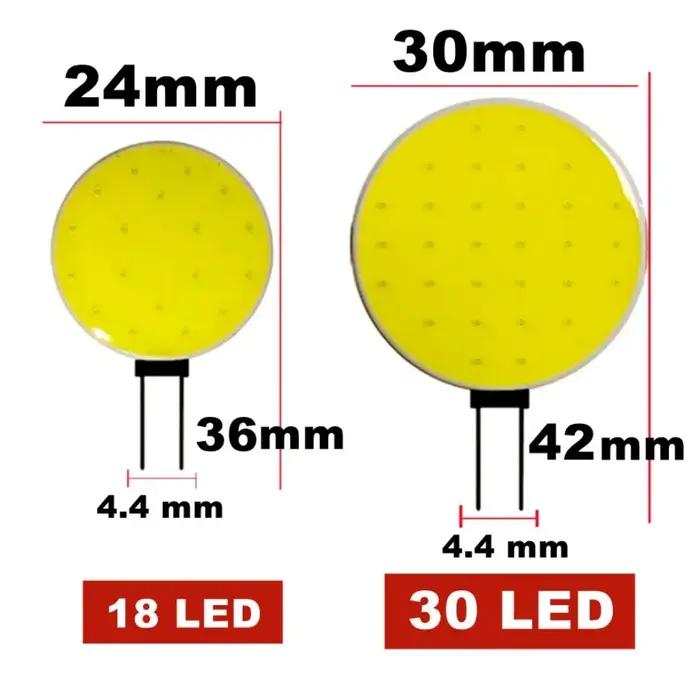 Ampoule COB à puce LED G4, 5W 7W DC 12V SMD 5050, blanc froid, blanc chaud, éclairage de tête, rempl