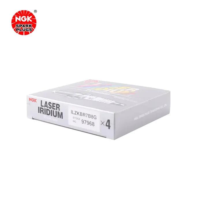 La bougie d'allumage NGK Iridium Platinum ILZKBR7B8G 97968 convient pour 740LIX5X6 Mercedes E350 oe