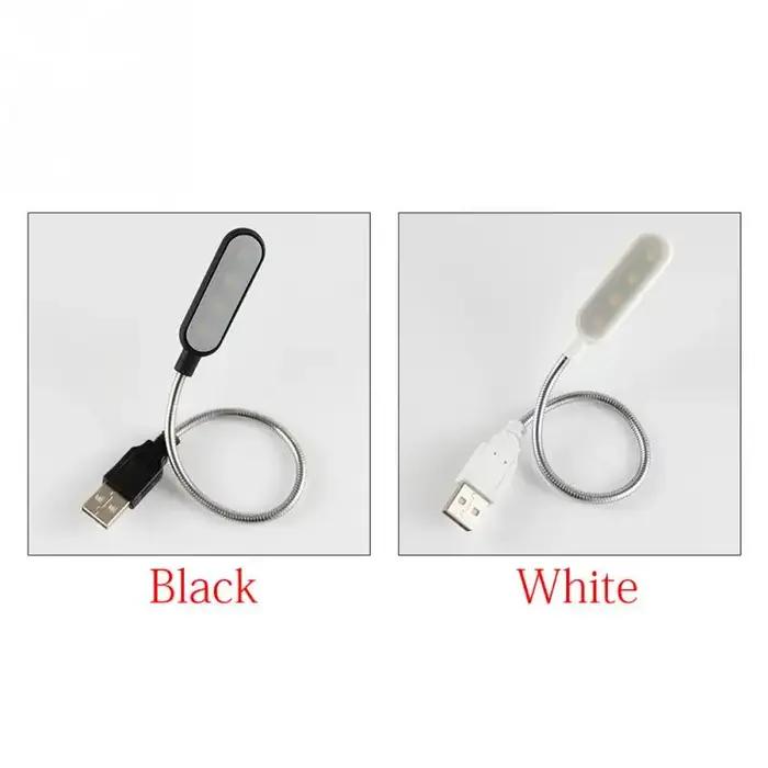 Lampe de lecture USB Portable de voyage, Mini lampe de livre Led, veilleuses alimentées par ordinate