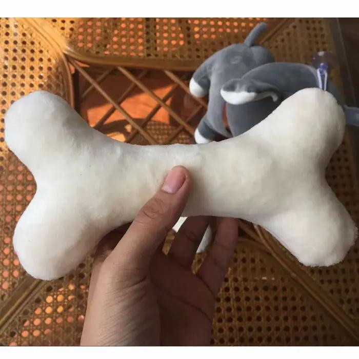 Jouet en peluche en polaire douillet pour chiens de différentes tailles pour le sommeil et le jeu occassions spéciales chiens