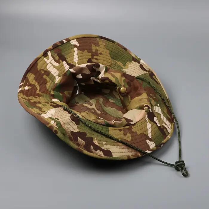 Casquette camouflage tactique 59CM pour chasse et pêche - Boonie hat homme extérieur sport