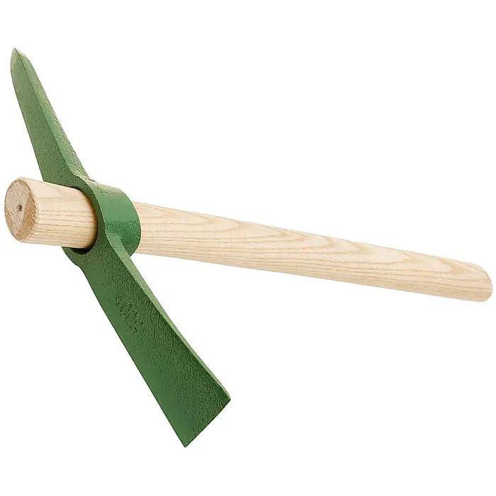 Houe creuse en acier pour jardin, pioche domestique, outil de jardinage pratique, pioche multifoncti