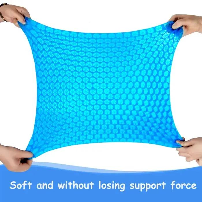 Collection AliExpress Un design en nid d'abeille respirant d'été coussin de gel pour soulager le dos