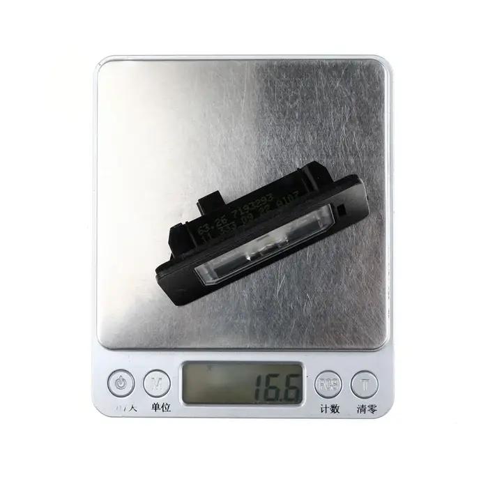 Eclairage de plaque d'immatriculation LED pour BMW Série 1 Série 3 Compatible avec plusieurs modèles de coupés et berlines Blanc Argent Orange Occasions quotidiennes et spéciales