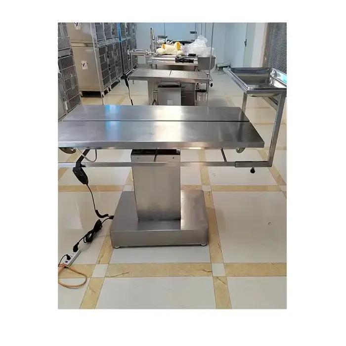 Table animale Table de théâtre chirurgical vétérinaire Table d'opération électrique pour chien vétérinaire