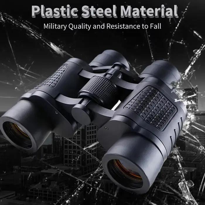 Jumelles professionnelles portables 80X80 haute magnification - équipement léger chasse camping randonnée