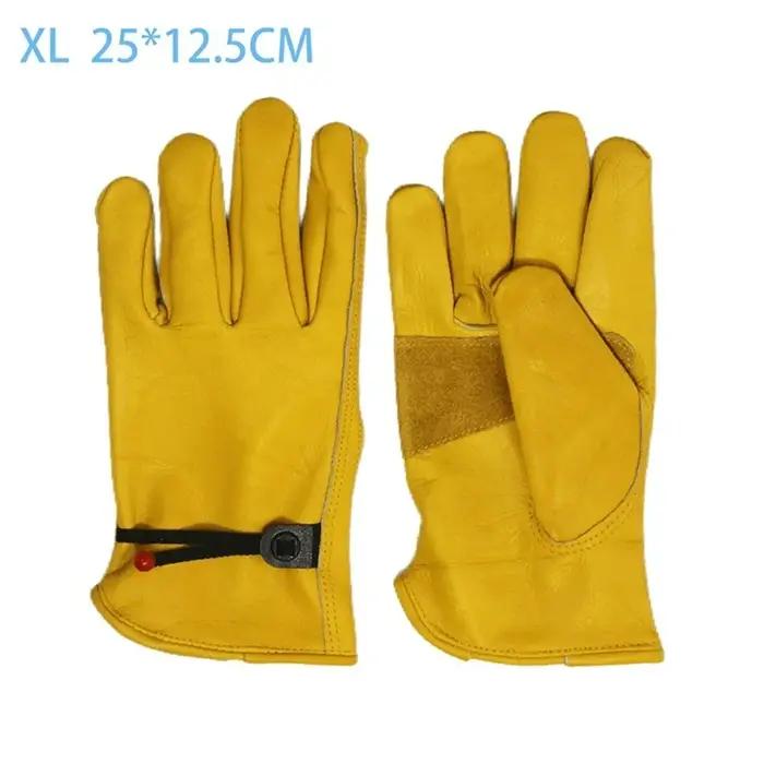 Gants de travail en cuir de vache souple - Soudure