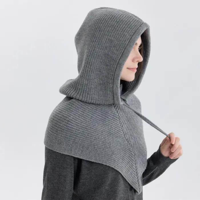 Chapeau-balaclava d'hiver pour femmes