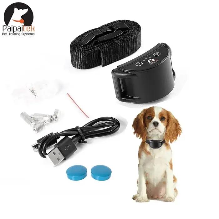 Paipaitek collier Anti-aboiement pour chien IP65 étanche réglable
