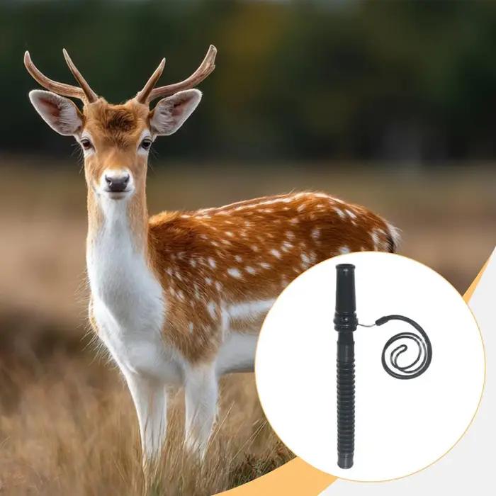 Sifflet appelant pour biche et faon compact et réaliste - Appel de chasse portable et ajustable premium