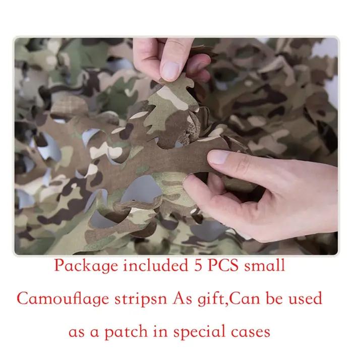 Housse de sac à dos 3D feuilles bionique pour chasseurs et peintballers, couleurs argent, bleu, gris, jaune, kaki, or, rose, rouge, violet, vert, camouflage efficace, 60L et 80L