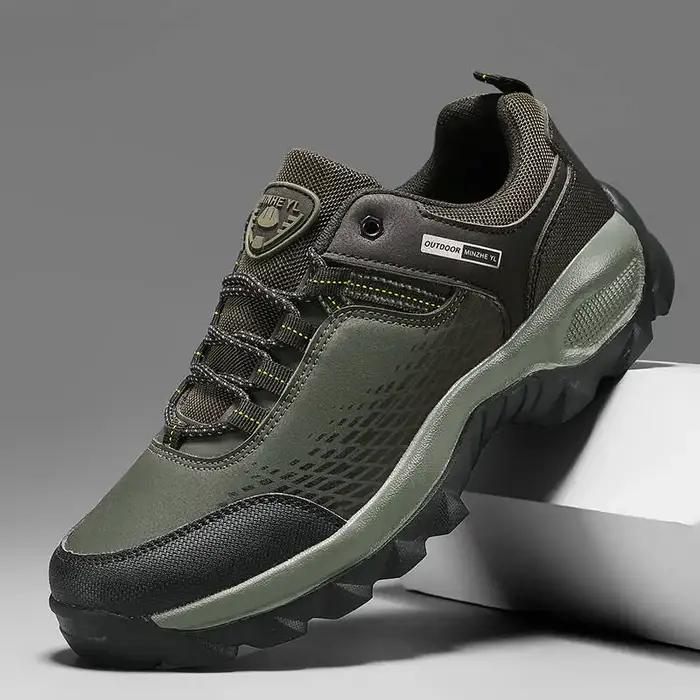 Chaussures de randonnée pour hommes bottes de randonnée en plein air chaussures de sport décontractées à la mode chaussures de Camping de voyage chaussures d'entraînement tactique de chasse en plein a