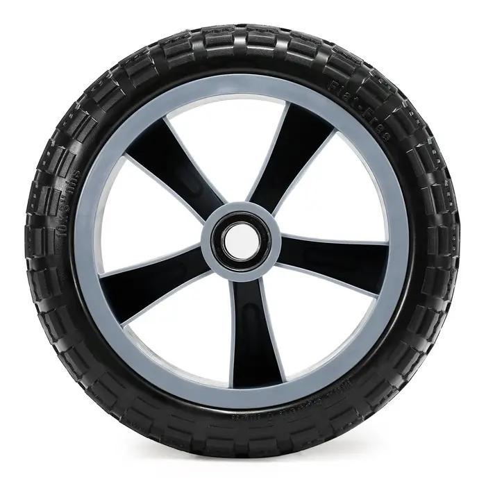 Roue de remplacement anti-crevaison pour chariot de kayak, chariot de canoë, 10 amarans