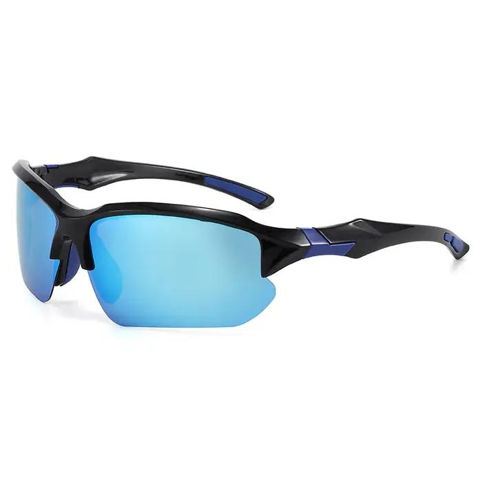 Lunettes de soleil UV400 pour conduite et sport - Modèle carré unisexe pour hommes et femmes