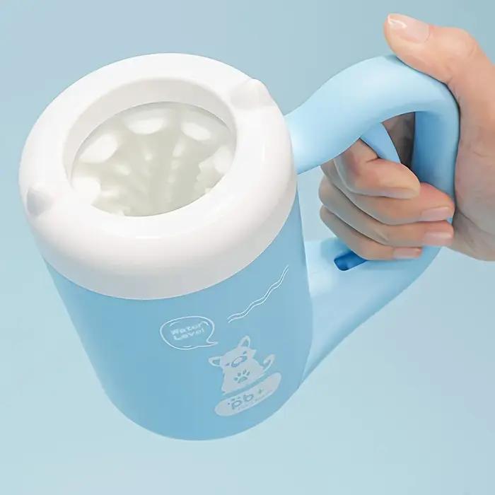 Gobelet Nettoyant Pattes Chien 360° Silicone Doux Antidérapant Portable Occasions Spéciales