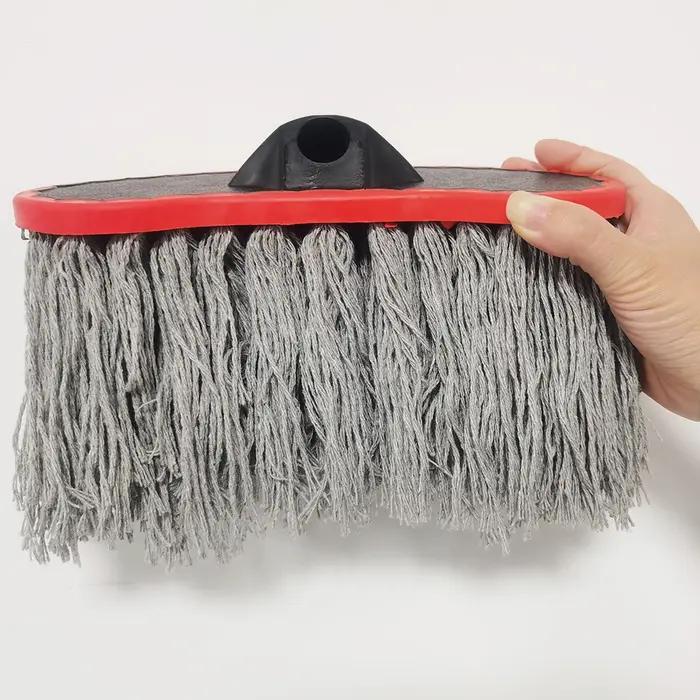 Brosse de lavage de voiture à poils doux, Imitation de poils, brosse de nettoyage montable, Plus poi