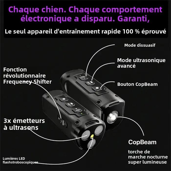 Répulsif pour chiens Dispositif d'entraînement ultrasonique