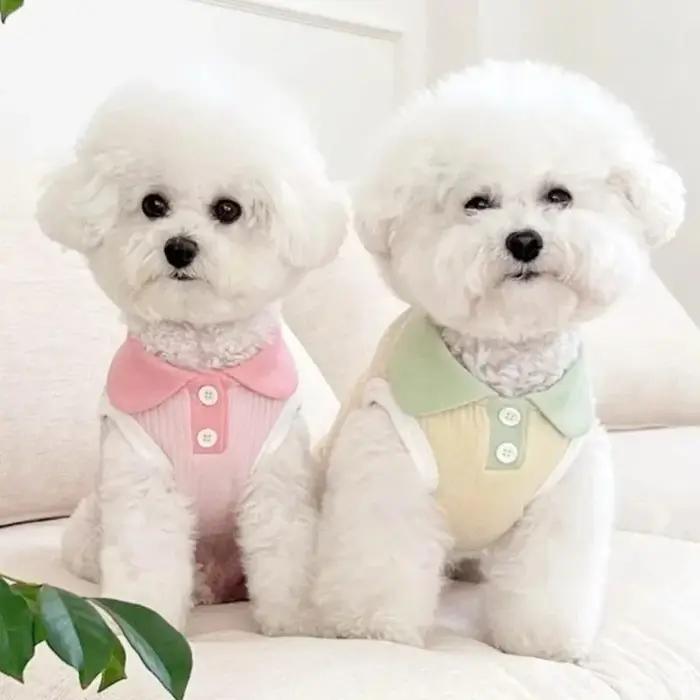 Vêtements d'été pour chiens, chemises et blouses pour chiots, sweat-shirts pour animaux de compagnie, vêtements pour chiens, chemises pour animaux de compagnie, accessoires de mode pour animaux
