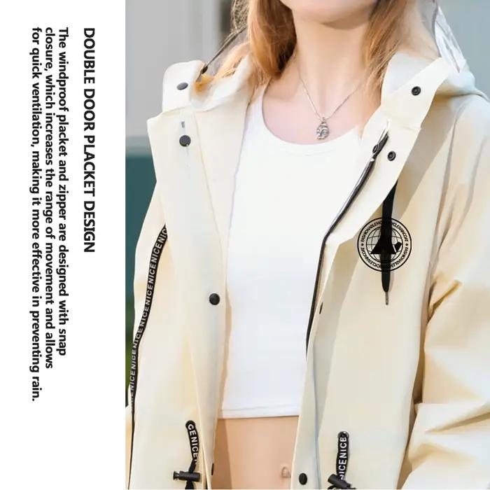 Manteau imperméable Long imperméable pour femmes