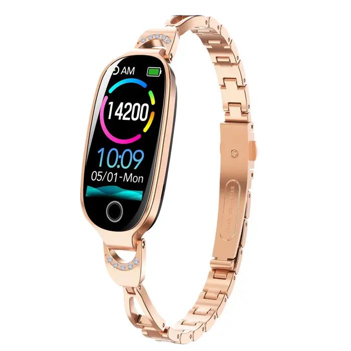 Bracelet connecté Smart Watch F81 avec suivi d'activité et notifications pour smartphone et fitness