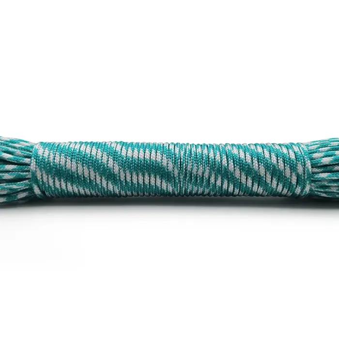 Diamètre 2mm 100 mètres corde rouge profond corde de Parachute lanière corde escalade Camping équipe
