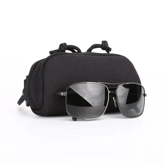 Tactical MOLLE Eyeglass Case: 1000D Nylon, Shockproof, Portable—Suitable as Hunt