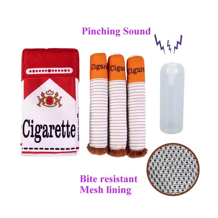 Jouet en forme de cigare en peluche pour chien interactif avec sonnette pour divertir et éduquer votre chiot occasions de jeu et cadeaux spéciaux