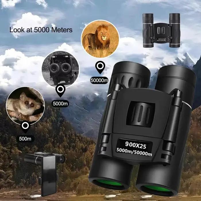 Jumelles de vision nocturne pour voyages en plein air monoculaire HD à fort grossissement pour téléphone portable avec loupe portable occasions spéciales chasse camping探险旅行夜视望远镜高倍率单筒高清带放大镜适合特定场合狩猎露营