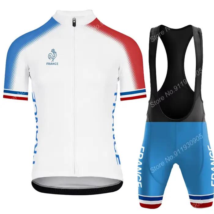 Ensemble de vêtements de vélo d'été pour hommes maillot de cyclisme cuissard à bretelles compétition sportif occasions spéciales