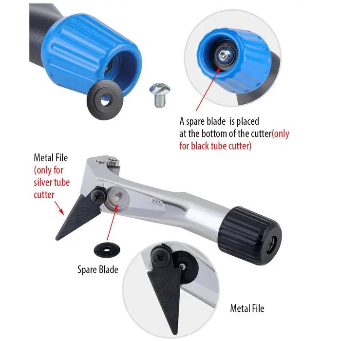 Toopre coupe-tube de vélo coupe-tube fourche avant de vélo guidon tige de selle coupe-tube avec une