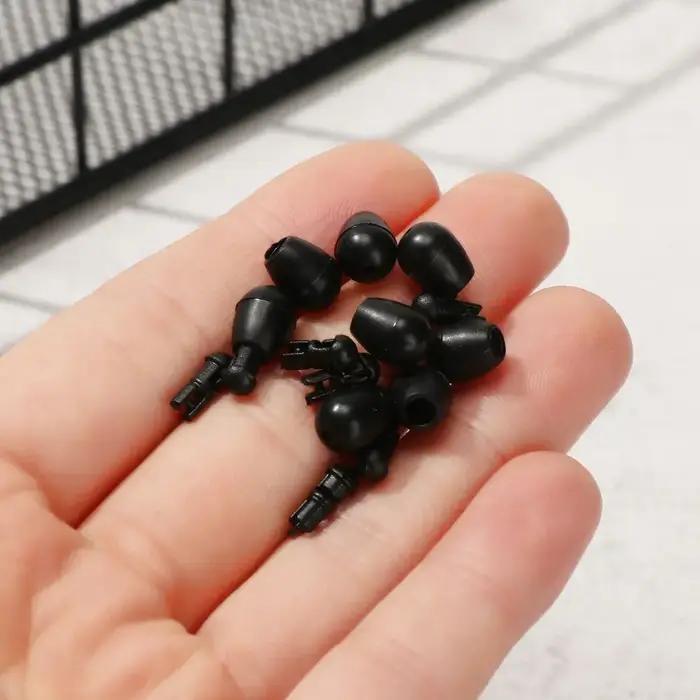 Perles à changement rapide, 20 pièces/ensemble, terminal de pêche à la carpe, outils d'alimentation,