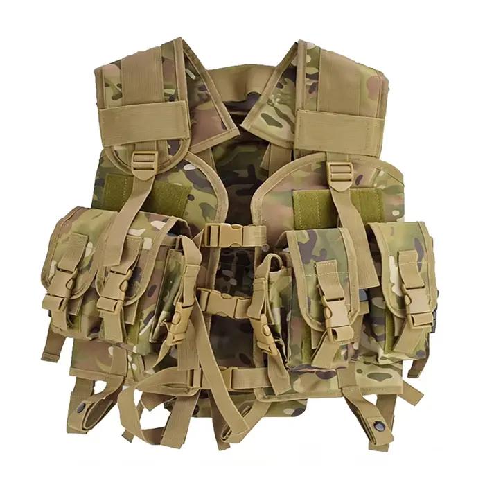 Gilet tactique camouflage pour hommes