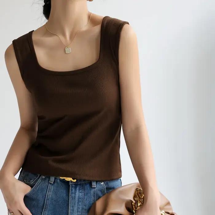Hauts de plage Future Time en polyester, élasthanne et viscose pour jeunes filles, décontractés et polyvalents, idéaux pour les vacances et les sorties