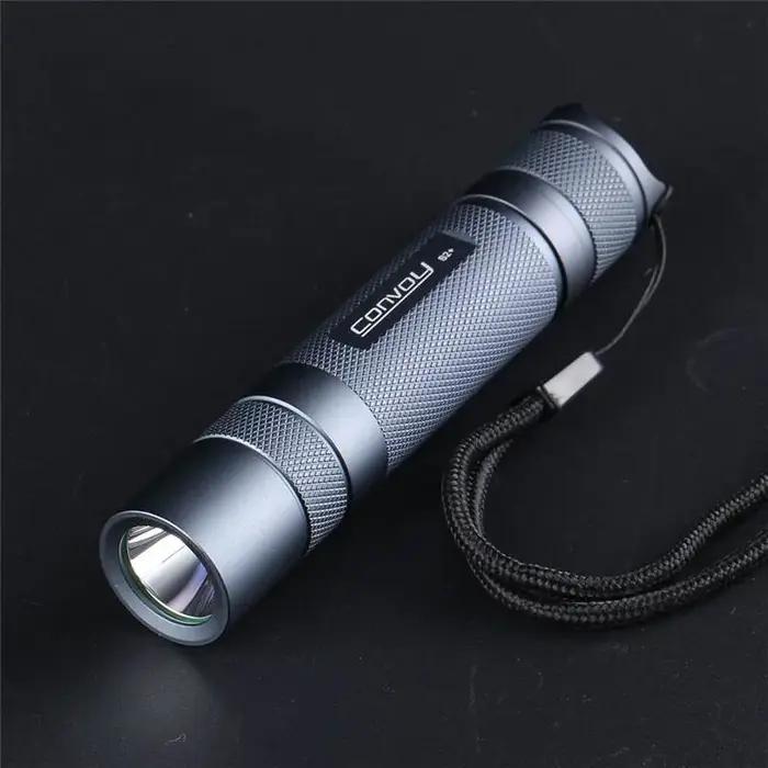 Convoi S2 Plus avec Luminus SST40 Linterna lampe de poche LED torche haute puissance 18650 multicolo