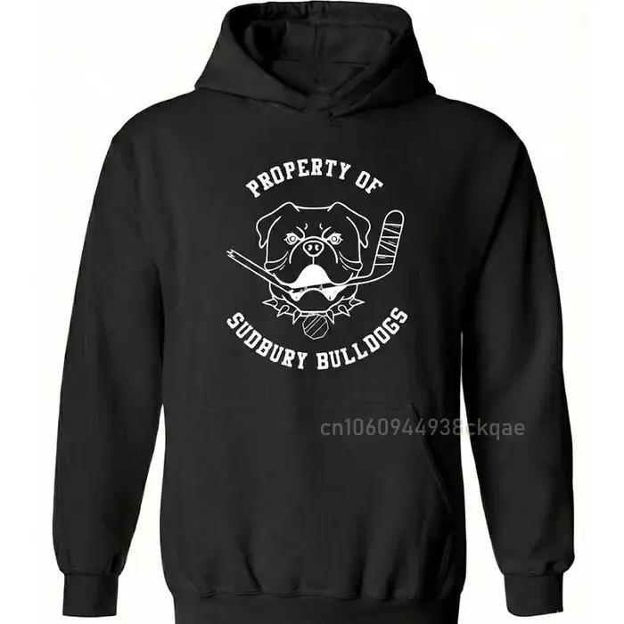 Sweat-shirt à capuche 2026 Property Of Sudbury Bulldogs Shoresy Merch pour hommes et femmes, pull de